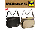 モビーズ MOBBYS A4 35cm ショルダーバッグ メンズ 33679 ブラック