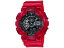 カシオ CASIO Gショック G-SHOCK アナデジコンビ アナデジ クオーツ メンズ クロノ 腕時計 GA110CR-4A クリアレッド