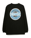 【MANASTASH】MANASTASH/マナスタッシュ/Wax L/S T-Shirts TEE/グラフィックロングスリーブTシャツ_7922130013 長袖Tシャツ ロンT バックプリント 白 黒 ホワイト ブラック アウトドアブランド ストリートファッション