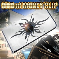 【GOD of MONNEY CLIP(ゴッドオブマネークリップ)】3個以上代引送料無料!5個で1個オマケ♪