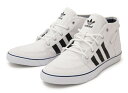 【adidas】 アディダス COURT DECK VULC MID コートデッキバルカ ミッド V24027 SP12 WHT/BLK/DKINDI /ABCマート楽天市場店