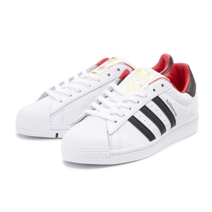  ADIDAS  AfB X SUPERSTAR X[p[X^[ FW6384@WHT BLK RED