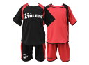 レディース 【ATHLETA】 アスレタ 12SS リバーシブル プラクティス セットアップ 02180 ジュニアモデル WSP　70BLKx50RED /ABCマート楽天市場店 【2sp_120914_green】