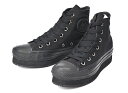 ≪miniコラボ≫ レディース  コンバース ALL STAR S-PLT(A) HI オールスター S-PLT(A) ハイ WI12 ABC-MART限定　BLACK MONO