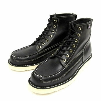 DANNERダナー メンズブーツ ワークブーツ D-4122 CAMALLI ワークモックトゥブーツ ブラックレザー BLACK /ABC