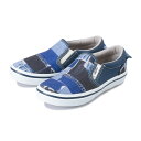 キッズ 【VANS】 SLIP ON ヴァンズ スリッポン V98CJ DENIM.PT 18SP P.W DENIM