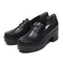 ジュニア 【NUOVO】 ヌオーヴォ ローファー LOAFER (19-24) N9273J BLACK