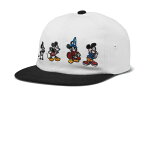 VANS X MICKEY'S 90TH JOCKEY ヴァンズ キャップ VN0A3HZAXH6 MICKEY THROUGH