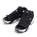  REEBOK  [{bN INSTAPUMP FURY SANDAL CX^|vt[[T  DV9699@BLK WHT