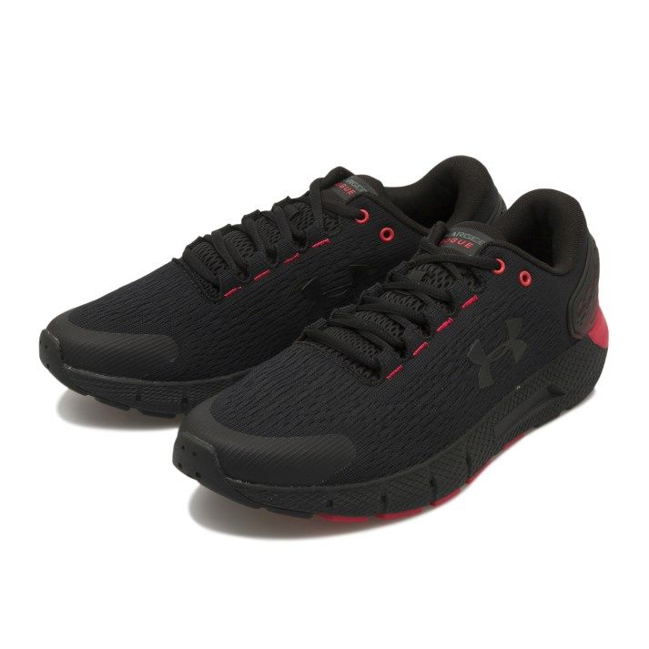  UNDER ARMOUR  A [A[}[ M UA Charged Rogue 2 `[Wh[O 2 3022592@002BLK VER BLK