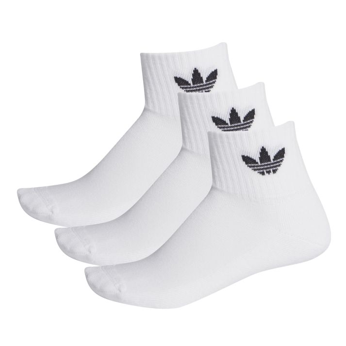  ADIDAS EFA  AfB X U ANKLE SOCKS 3P AN\bNX FT8529@WHT WHT BLK