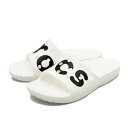  crocs  NbNX Classic Logo Slide 2 NVbN S XCh 2 206667-103@White Black