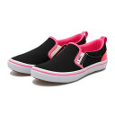 キッズ【VANS】 ヴァンズ SLIP ON(14-21) スリッポン V98CJ FRC PINK