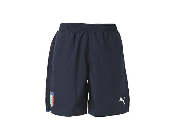 【PUMAウェア】 プーマ 2014 FIGC イタリア ウーブンショーツ 744271 WSP　03ピーコート/ABCマート楽天市場店