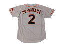 【 ADIDASウェア 】 P28102 06 ジャイアンツ レプリカ ジャージ ビジター ユニフォーム 小笠原道大 2番 WSP GRY /ABCマート楽天市場店