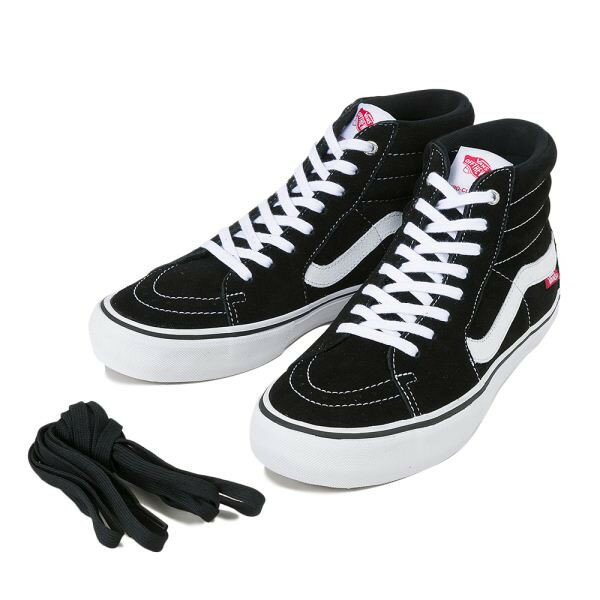 【VANS】 ヴァンズ SK8-HI PRO スケートハイ プロ VN000VHG9X1 15FA　BLACK/WHITE/GUM