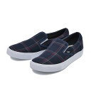 【VANS】 ヴァンズ SLIP ON スリッポン V3060FB 15FA NAVY