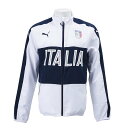 【PUMAウェア】 プーマ 2016 FIGC イタリア ウーブンジャケット 749394-03 WSP 03WHITE/PEACOAT