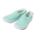 キッズ 【VANS】 ヴァンズ SLIP ON スリッポン V98CJ C.WSD MINT