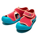 キッズ 【ADIDAS】 アディダス sandalfun c チルド サンダルファン C AF3878 16SP RD/GRN/SUNGLO