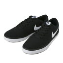 【NIKE】 ナイキ NIKE SB CHECK SOLAR CNVS ナイキSB チェック ソーラー キャンバス 843896-001 001BLACK/WHITE