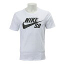 【NIKEウェア】 ナイキ SB DRI-FIT ロゴTシャツ 821947-100 16FA 100WHT