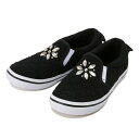 キッズ 【VANS】 ヴァンズ SLIP ON スリッポン V98CJ Q.SWT 16FA BLACK