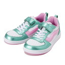 キッズ 【VANS】 ヴァンズ LENG V2003K 16FA SP.MINT/WHT/PIN