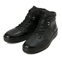 【stefanorossi】 ステファノロッシ HI-CUT SNEAKER ハイカットスニーカー SR03706A NERO/NERO