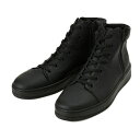 【stefanorossi】 ステファノロッシ HI-CUT SNEAKER ハイカットスニーカー SR03704A NERO/NERO