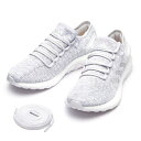【ADIDAS】 アディダス pureboost ピュアブースト BA8893 17SP WHITE/GREY/WHT