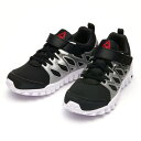 キッズ 【REEBOK】 リーボック K REALFLEX TRAIN 4.0 ALT リアルフレックストレイン 4.0 ALT BD4250 17SP ABC-MART限定 BLACK/SLVR/WHT