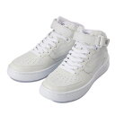 【VANS】 ヴァンズ ミッドカットスニーカー ELIAN MID V2001GS MID STAR 17SP WHITE