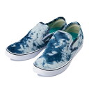 レディース 【VANS】 ヴァンズ SLIP ON WL スリッポン WL V3917W BD 17SP BLUE