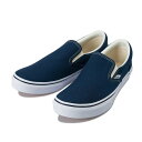【VANS】 ヴァンズ SLIP ON スリッポン V98CLA 17FA DRESS BLUE