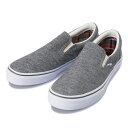 【VANS】 ヴァンズ SLIP ON スリッポン V98N.CHAMBRAY 17FA BLACK