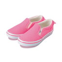 キッズ 【VANS】 SLIP ON ヴァンズ スリッポン V98CJ NEON 18SP PINK