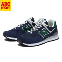 【NEW BALANCE】 ニューバランス ML574HL2(D) ML574 ML574HL2 NAVY/GREEN(HL2)
