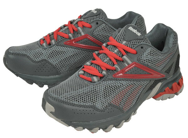 レディース【Reebok】 リーボック TRAIL MUDSLINGER II トレイル マッドスリンガー II J81418　GRAV/GRY/GRY/RD /ABCマート楽天市場店