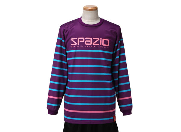 【SPAZIO】 スパッツィオ GE-0166 CONFINE PRACTICE L/S SHIRT プラクティスシャツ WSP　86PPL/L.BLUE /ABCマート楽天市場店 