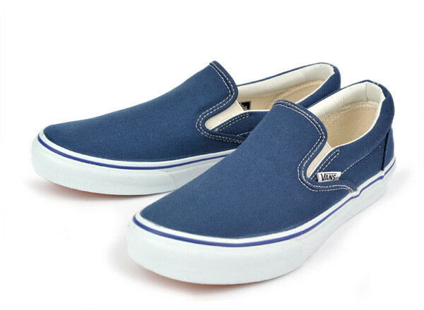 【VANS】バンズ SLIP ON(スリッポン) V98CL NAVY /ABCマート楽天市場店