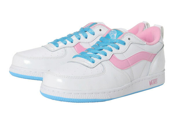 レディース 【VANS】 バンズ CRUSADER2 LO V2163CPL SP12　WHT/WHT/PINK