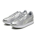 レディース 【PUMA】 プーマ PUMA TURINO STACKED GLITTER プーマ チュリーノ スタックド グリッター 371944 03SILVER/SILVER