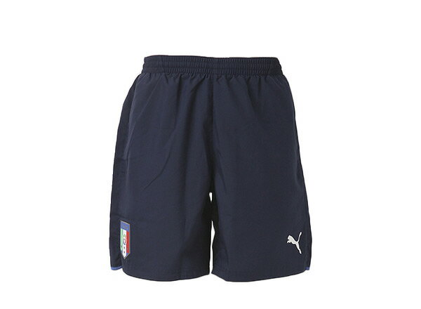 【PUMAウェア】 プーマ 2014 FIGC イタリア ウーブンショーツ 744271 WSP　03ピーコート/ABCマート SPORTS PLAZA店