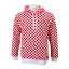 【VANSウェア】AP ALL CHECKER ON FLC HOOD ヴァンズ フーディー・パーカー VN0A3AYKIZQ 18FA RACING RED