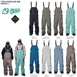 REW KAMIKAZE BIBPANTS19 GORE-TEX /2レイヤーアールイーダブリュー/カミカゼ　ビブパン24/25　/GORE-TEX　2025　REW　送料無料！