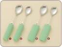 福祉用食器 子供用スプーン・シリコンスポンジ付 小(SS-18付) F-013-6 【自助具】