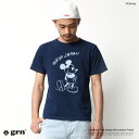 Tシャツ メンズ 半袖 おしゃれ インディゴ ミッ