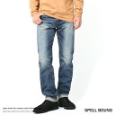 【クーポンで最大5000円OFF】スペルバウンド メンズ Spell Bound ユーズド 11oz ストレッチ デニム 5P アンクル スリム ジーンズ テーパード スリムパンツ (43-553d-28-3) 送料無料 ボトムス クロップドパンツ ヴィンテージ 楽天 Spellbound