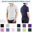 Ralph Lauren Boy's Solid Mesh POLO Shirts　USボーイズ ラルフローレン 鹿の子 ポロシャツ 無地 ワンポイント 売れ筋 (UPS)